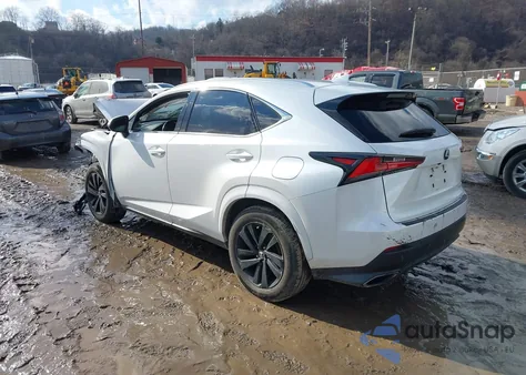 2019 Lexus Nx 300 z USA, uszkodzony, nr VIN JTJBARBZ4K2183378